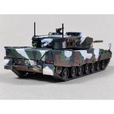 FloZ for PANZERKAMPF German Leopard 2A4 Main Battle Tank Winter Painting 1:72 Tank Pre-Built Model