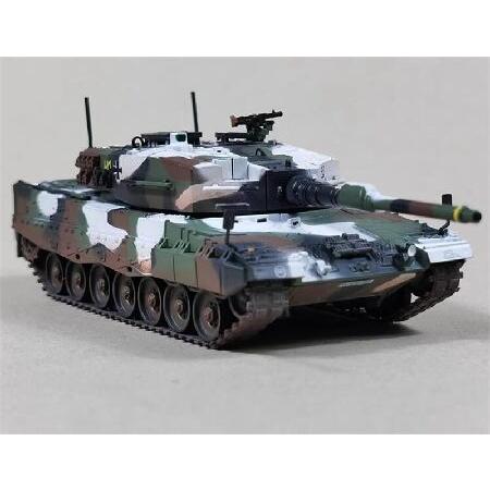 FloZ for PANZERKAMPF German Leopard 2A4 Main Battle Tank Winter Painting 1:72 Tank Pre-Built Model
