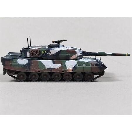 FloZ for PANZERKAMPF German Leopard 2A4 Main Battle Tank Winter Painting 1:72 Tank Pre-Built Model