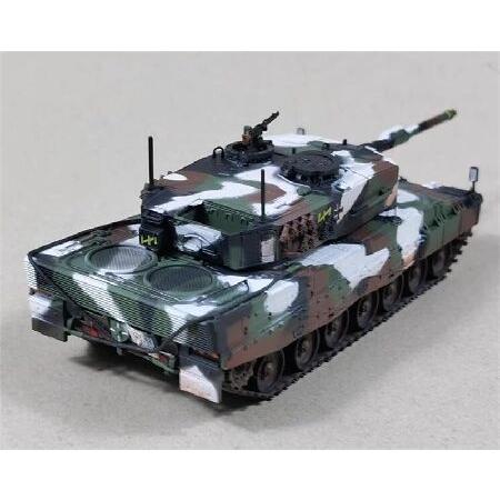 FloZ for PANZERKAMPF German Leopard 2A4 Main Battle Tank Winter Painting 1:72 Tank Pre-Built Model