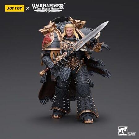 JOYTOY ウォーハンマー 40K スペースウルフ レマン ラス 第VIth Legionのプライマーチ、1:18スケール アクションフィギュア メカジョイ トイコレクションモデル_5