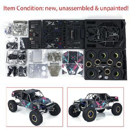 wheelfun Capo 1/8 4X4 RCクローラーカーモデル 未組立 未塗装 U4
