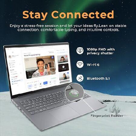 ThinkBook 15 Gen 4 15.6" FHD Laptop, AMD Ryzen 7 5825U, 40GB RAM, 1.16TB Storage (1TB SSD+160GB Docking Station Set), AMD Radeon Graphics, 【AMDCPU】 Webc