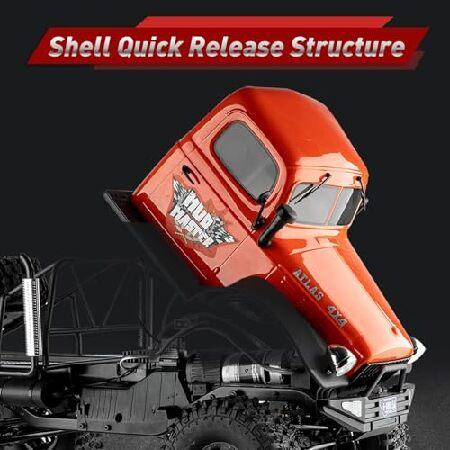 RocHobby Atlas 1/10 RCクローラー、RCロックトラックオフロード、RC