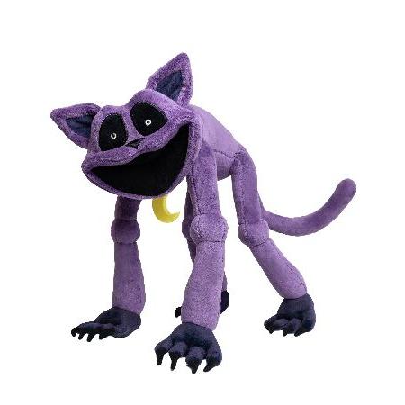Poppy Playtime Monster CatNap Plush Toy with Posable Arms, Legs