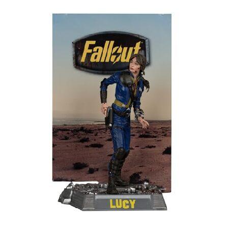 McFarlane Toys - フォールアウトルーシー、マキシマス、グール＆ボールトボーイ 6インチ ポーズフィギュア 4個パックの画像