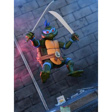 NECA レオナルド カートゥーン アクションフィギュア 18cm_2