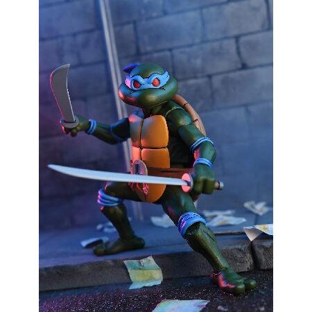 NECA レオナルド カートゥーン アクションフィギュア 18cm_3