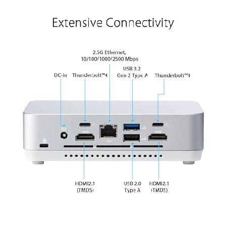 ASUS（エイスース） ASUS NUC 14 Pro+ Full System Mini PC with Intel 