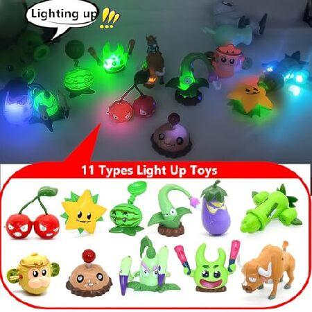 JHESAO 植物とゾンビ おもちゃ アクションフィギュア PVZ Toys ボンクチョイ カーセット 1 4シリーズ 子供やファンへの素晴らしいギフト 誕生日やクリスマスパー