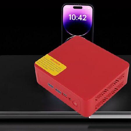 Portable PC Host，Desktop Computer Host Mini PC Host，I3 1215U DDR4 2666MHz 6E for Wins 11 Small Host (US Plug 16GB+1T)_2