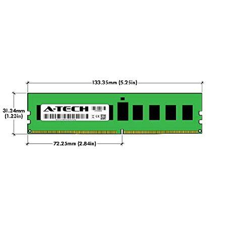 A-Tech 32GB RAM 交換用 Micron MTA18ASF4G72PDZ-3G2E1 | DDR4 3200MHz PC4-25600R ECC RDIMM 2Rx8 1.2V 288ピン 登録サーバーメモリモジュール (MTA18ASF4G72PD