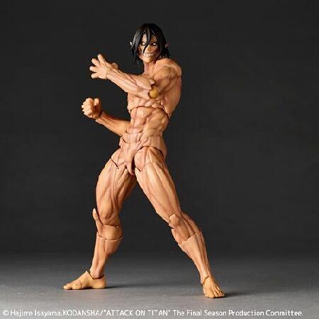 T*I様 特典付き　リボルテック 進撃の巨人 エレン・イェーガー フィギュア　海 海洋堂 リボルテック アメイジングヤマグチ 進撃の巨人 エレン
