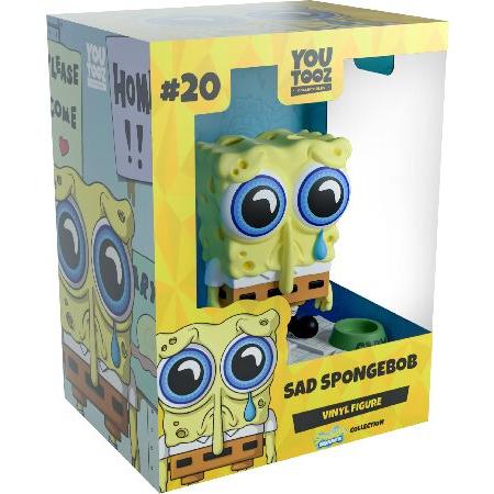 Youtooz Sad Spongebob 4インチ ビニールフィギュア 収集品 スポンジ