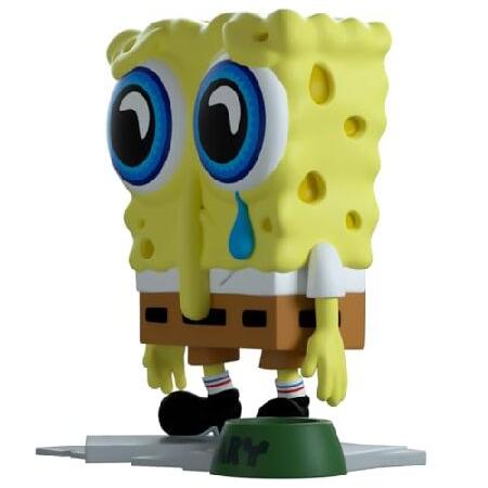 Youtooz Sad Spongebob 4インチ ビニールフィギュア 収集品 スポンジ