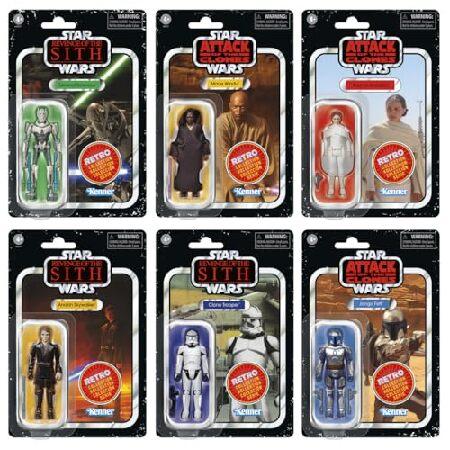 スターウォーズ　アタックオブザクローン　10品セット Hasbro スター・ウォーズ レトロコレクション - クローンのアタック