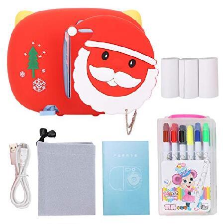 24MP Digital Camera, Instant Camera with Integrated Printer, Multifilter Photograph, Graffiti Video Recorder, Includes Color Art Pens - Blue Machine P_5