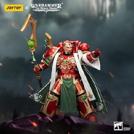 JOYTOY 1/18 アクションフィギュア ウォーハンマー 30k 千の息子 マジスタス エイモン 予約注文 コレクター向けギフト、15歳以上の子供と大人向けのおもちゃの画像
