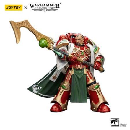 JOYTOY 1/18 アクションフィギュア ウォーハンマー 30k 千の息子 マジスタス エイモン 予約注文 コレクター向けギフト、15歳以上の子供と大人向けのおもちゃの画像