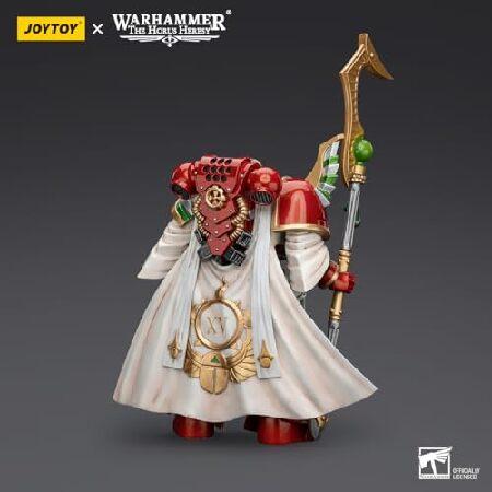 JOYTOY 1/18 アクションフィギュア ウォーハンマー 30k 千の息子 マジスタス エイモン 予約注文 コレクター向けギフト、15歳以上の子供と大人向けのおもちゃの画像