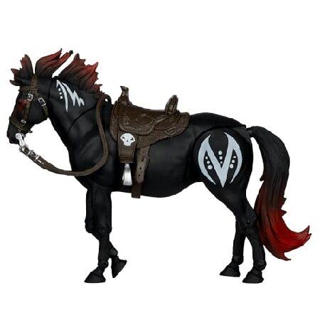 McFarlane Toys - ブラッドダックスと馬(スポーン:暗黒時代) 7インチ