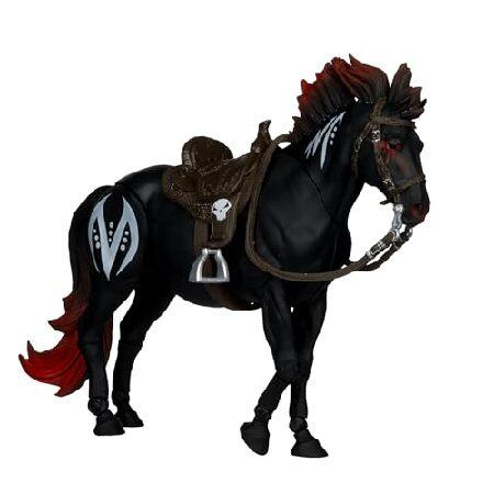 McFarlane Toys - ブラッドダックスと馬(スポーン:暗黒時代) 7インチ