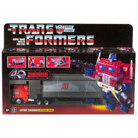 Hasbro Transformers Toys Retro G1 Optimus Prime Toy 6.2-Inch