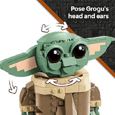 レゴ LEGO Star Wars Grogu with Hover Pram Building Toy Set - Star Wars Toy for Kids， Boys ＆ Girls， Ages 10+ - Gift Idea for Birthday - 75403