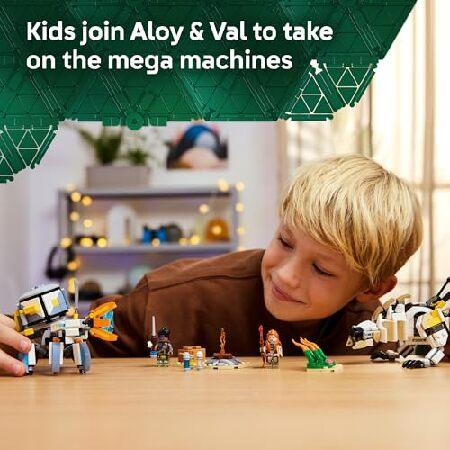 レゴ LEGO Horizon Adventures Aloy ＆ Varl vs. Shell-Walker ＆ Sawtooth Kids Toy - Building Toy for Boys ＆ Girls， Ages 9+ - Gaming Gift Idea for Horiz_4