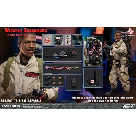 スターエーストイズ ゴースト・バスターズ ウィンストン・ゼドモア コレクタブルアクションフィギュア 1/6スケール 塗装済み 可動フィギュア