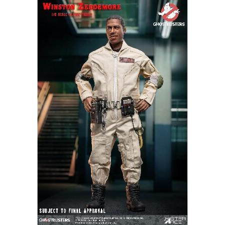 スターエーストイズ ゴースト・バスターズ ウィンストン・ゼドモア コレクタブルアクションフィギュア 1/6スケール 塗装済み 可動フィギュア