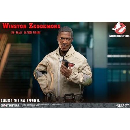 スターエーストイズ ゴースト・バスターズ ウィンストン・ゼドモア コレクタブルアクションフィギュア 1/6スケール 塗装済み 可動フィギュア