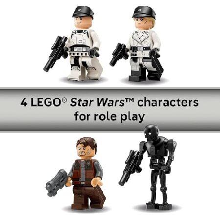 レゴ LEGO Star Wars Rebel U-Wing Starfighter Building Set - Includes Cassian Andor， Dedra Meero and K-2SO - Model Action Toy for Andor Fans - Birthday_3
