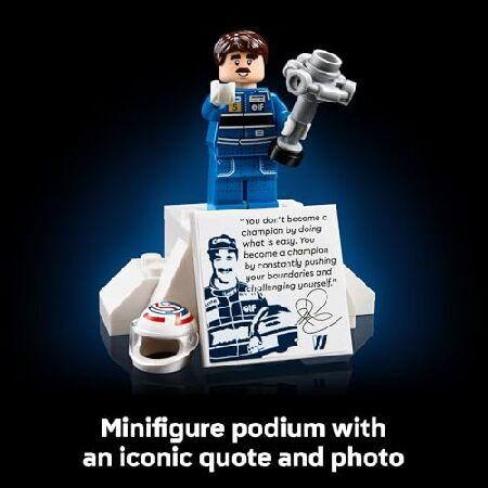 レゴ LEGO Icons Williams Racing FW14B ＆ Nigel Mansell F1 Model Car Kit - Building Set for Adults， Ages 18+ - F1 DIY Craft for Display - Gifts for Bir_5