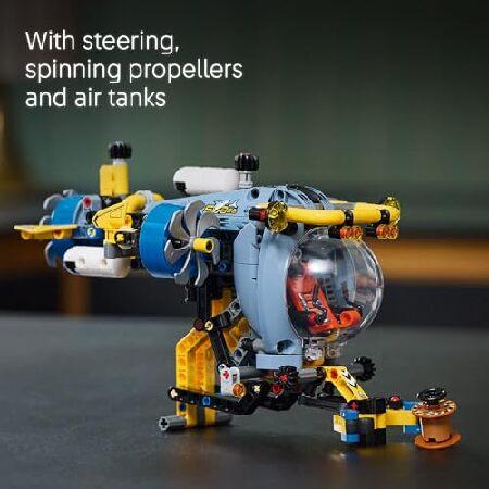 レゴ LEGO Technic Deep-Sea Research Submarine Toy - Building Toy for Kids， Boys and Girls， Ages 9+ - Creative and Unique Gift Idea for Birthdays - Mov_2