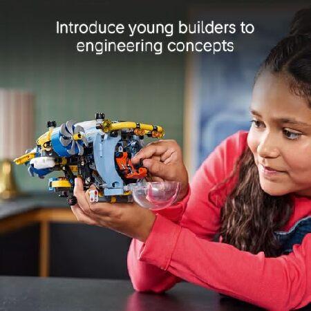 レゴ LEGO Technic Deep-Sea Research Submarine Toy - Building Toy for Kids， Boys and Girls， Ages 9+ - Creative and Unique Gift Idea for Birthdays - Mov_4
