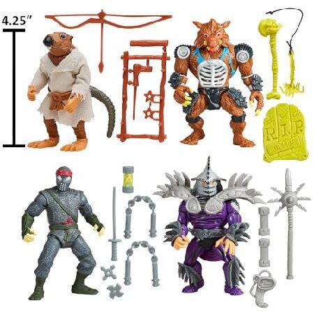 Playmates ティーンエイジ・ミュータント・ニンジャ・タートルズ クラシック映画スターミュータント 4個セット