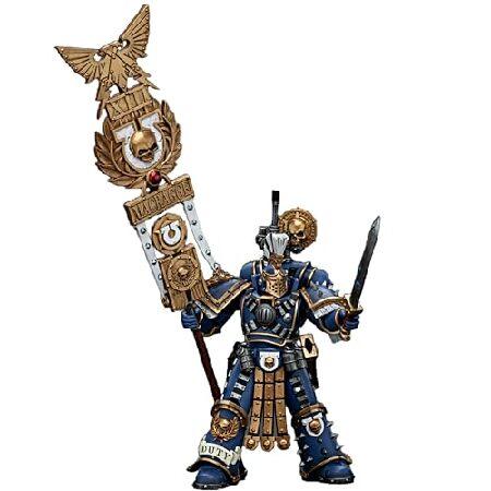 JOYTOY 1/18 アクションフィギュア ウォーハンマー 40K ウルトラマリン Remus Ventanus 予約注文 5.4インチ コレクター向けギフト、15歳以上の子供と大人向けのの画像