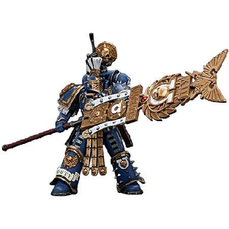 JOYTOY 1/18 アクションフィギュア ウォーハンマー 40K ウルトラマリン Remus Ventanus 予約注文 5.4インチ コレクター向けギフト、15歳以上の子供と大人向けのの画像