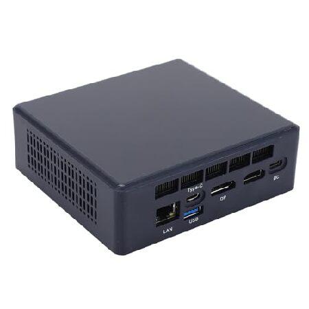 GOWENIC Mini PC, Mini Desktop Computer, 5G WI FI for 12th Gen 8+256G Low Power Consumption, Compact CPU Small Desktop Computer for Business Office (USの画像