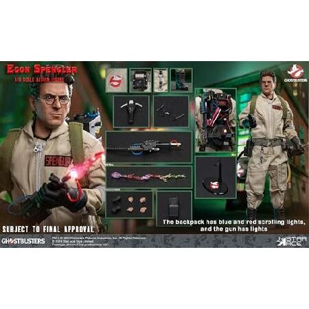スターエーストイズ ゴースト・バスターズ レイ・スタンツ コレクタブルアクションフィギュア 1/6スケール 塗装済み 可動フィギュア_1