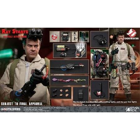 スターエーストイズ ゴースト・バスターズ レイ・スタンツ コレクタブルアクションフィギュア 1/6スケール 塗装済み 可動フィギュア_2