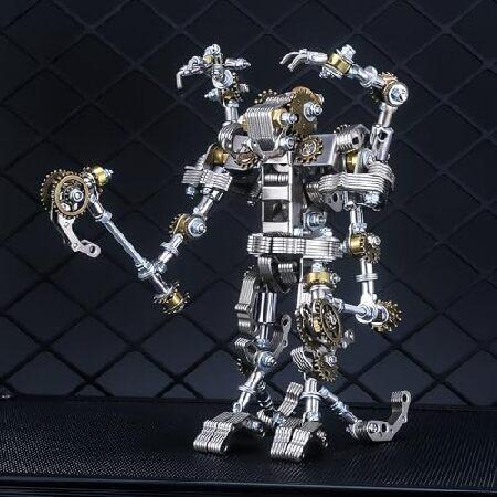 大人用3Dメタルパズル、メカニカル4爪プリーストメタルモデルセット、3Dメタルパズルメカニカル4爪プリーストビルディングブロック、楽しいDIYアセンブリ、ハイ