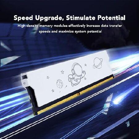 DDR4 Desktop Computer Memory， DDR4 RAM XMP Memory Module for Intel and AMD， Desktop Computer Gaming Memory (DDR4 3200MHz 16GB (2x8GB))_4