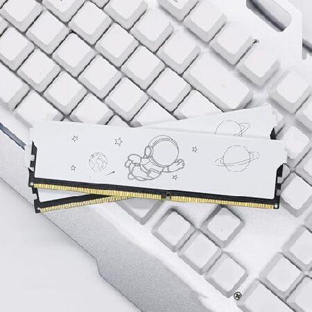 DDR4 Desktop Computer Memory， DDR4 RAM XMP Memory Module for Intel and AMD， Desktop Computer Gaming Memory (DDR4 3200MHz 16GB (2x8GB))_5