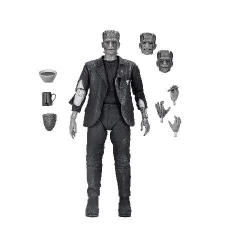 【未開封】NECA フランケンシュタイン フィギュア NECA（ネカ） 究極のフランケンシュタインの怪物(B＆W) - 7インチ