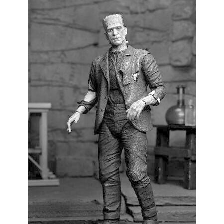 NECA（ネカ） 究極のフランケンシュタインの怪物(B＆W) - 7インチ