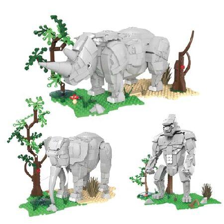Tarcury Animal World 3IN1 Model Kit - 951 PCS Building Block Set