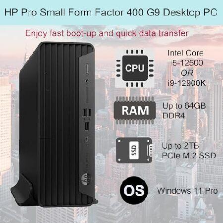 エイチピー HP ProDesk Small SFF Desktop, 4K Support, Intel Core i9