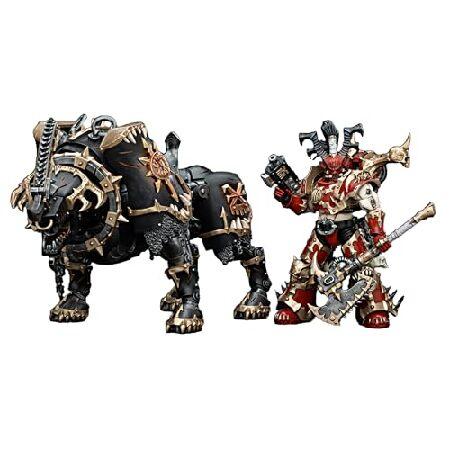JOYTOY ウォーハンマー 40k 1/18 アクションフィギュア ワールドイーターズ ロードインボカトゥス コレクター向けギフト、15歳以上の子供と大人向けのおもちゃ_1